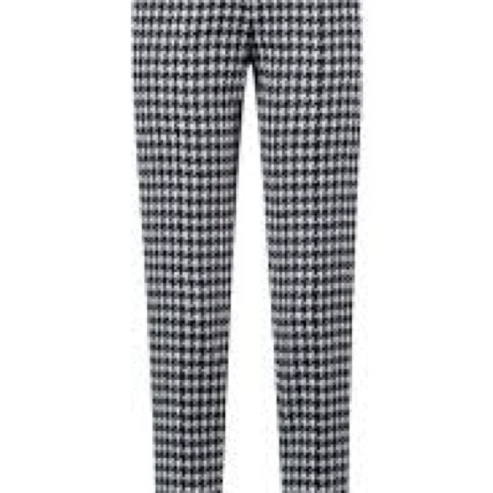 Hugo Boss Houndstooth Slim-Fit Cropped Trousers, Size2